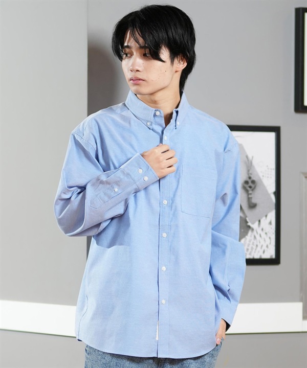 DEAR LAUREL ディアローレル 長袖 シャツ メンズ シンプル D25S2201