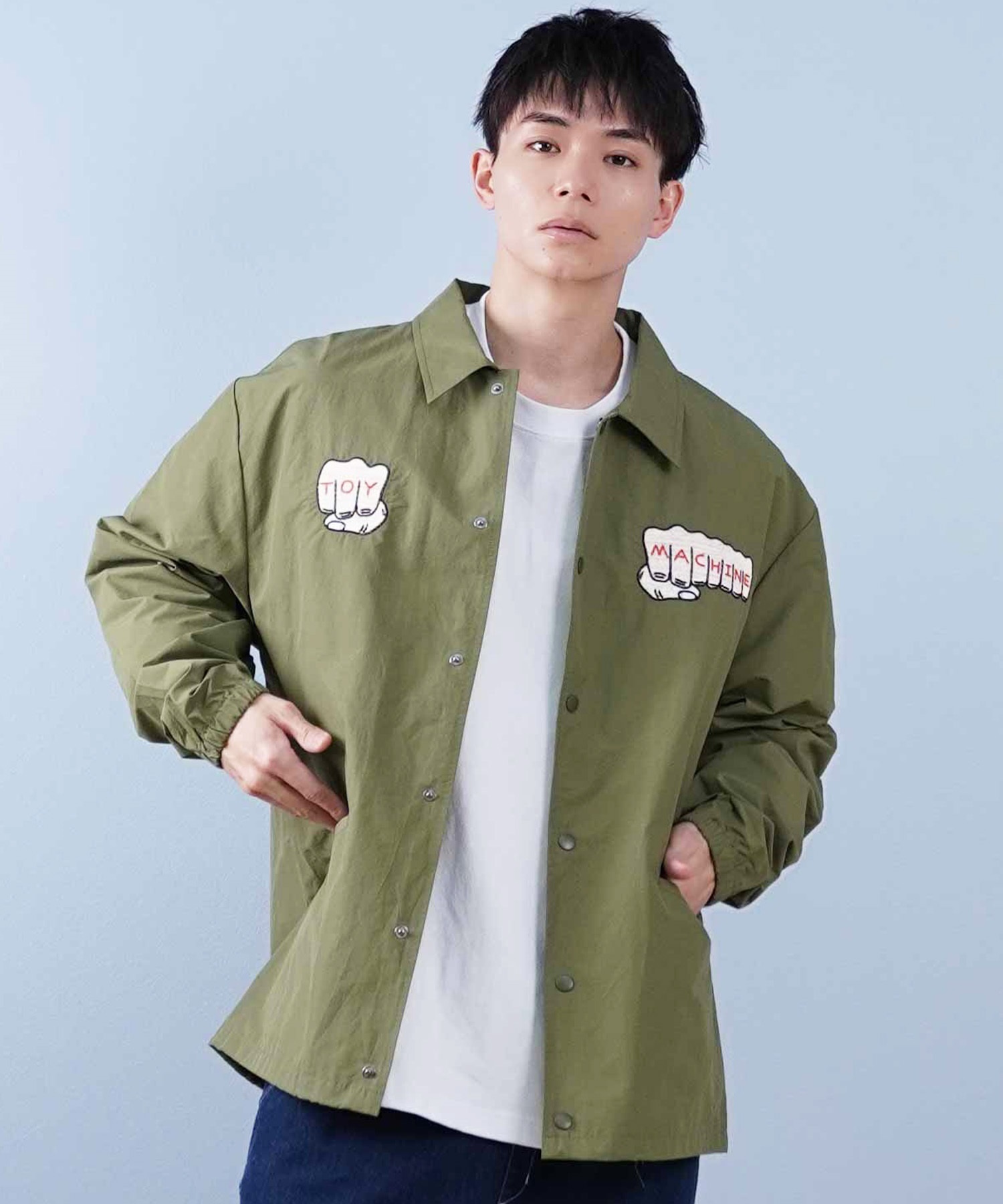 TOY MACHINE トイマシーン コーチジャケット メンズ アウター
