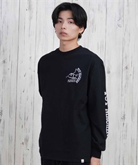 TOY MACHINE トイマシーン 長袖 Tシャツ メンズ ビックシルエット