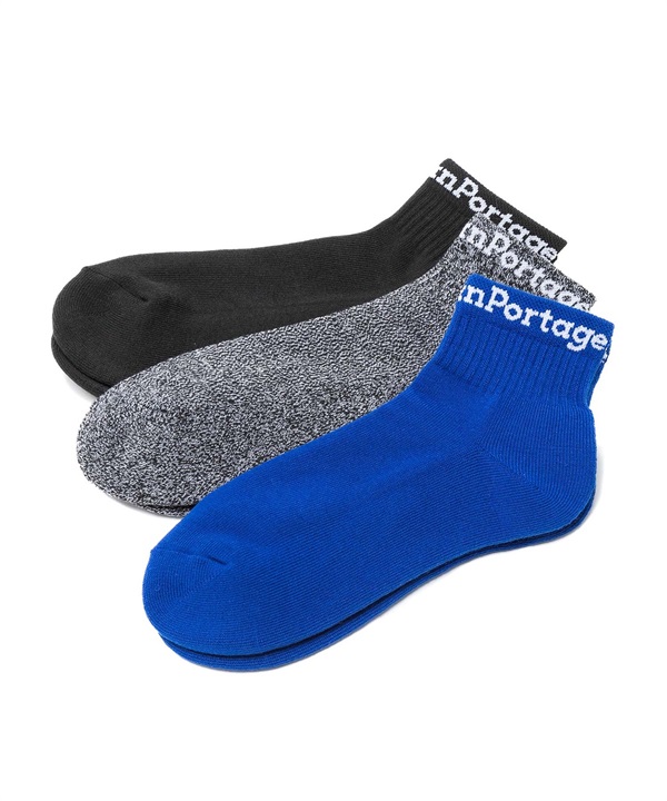 Manhattan Portage マンハッタンポーテージ ソックス 靴下 3足組 3足セット アンクル丈 ANKLE SOCKS 3P SET MU002