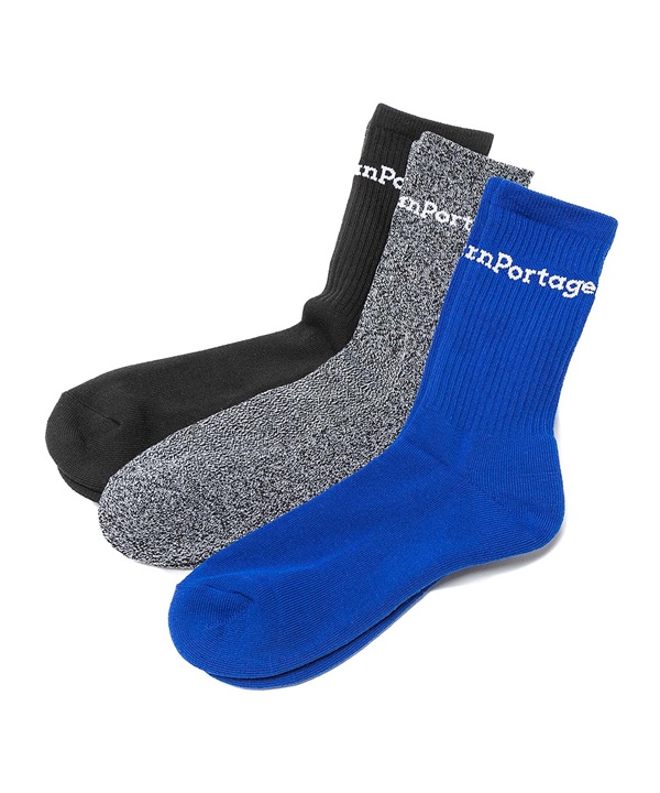 Manhattan Portage マンハッタンポーテージ ソックス 靴下 3足組 3足セット クルー丈 CREW SOCKS 3P SET MU003