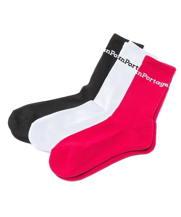 Manhattan Portage マンハッタンポーテージ ソックス 靴下 3足組 3足セット クルー丈 CREW SOCKS 3P SET MU003