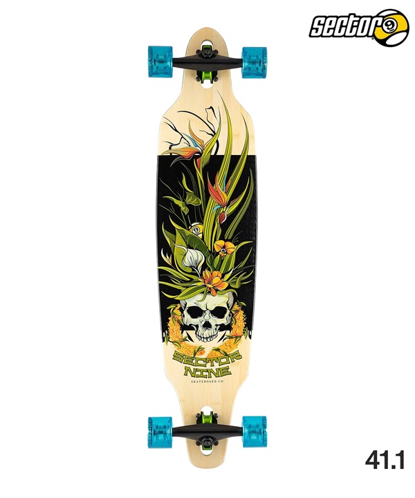 SECTOR9 セクターナイン スケートボード ロングスケート 41.1inch LEI LOOKOUT クルーザー ダウンヒル ムラサキスポーツ
