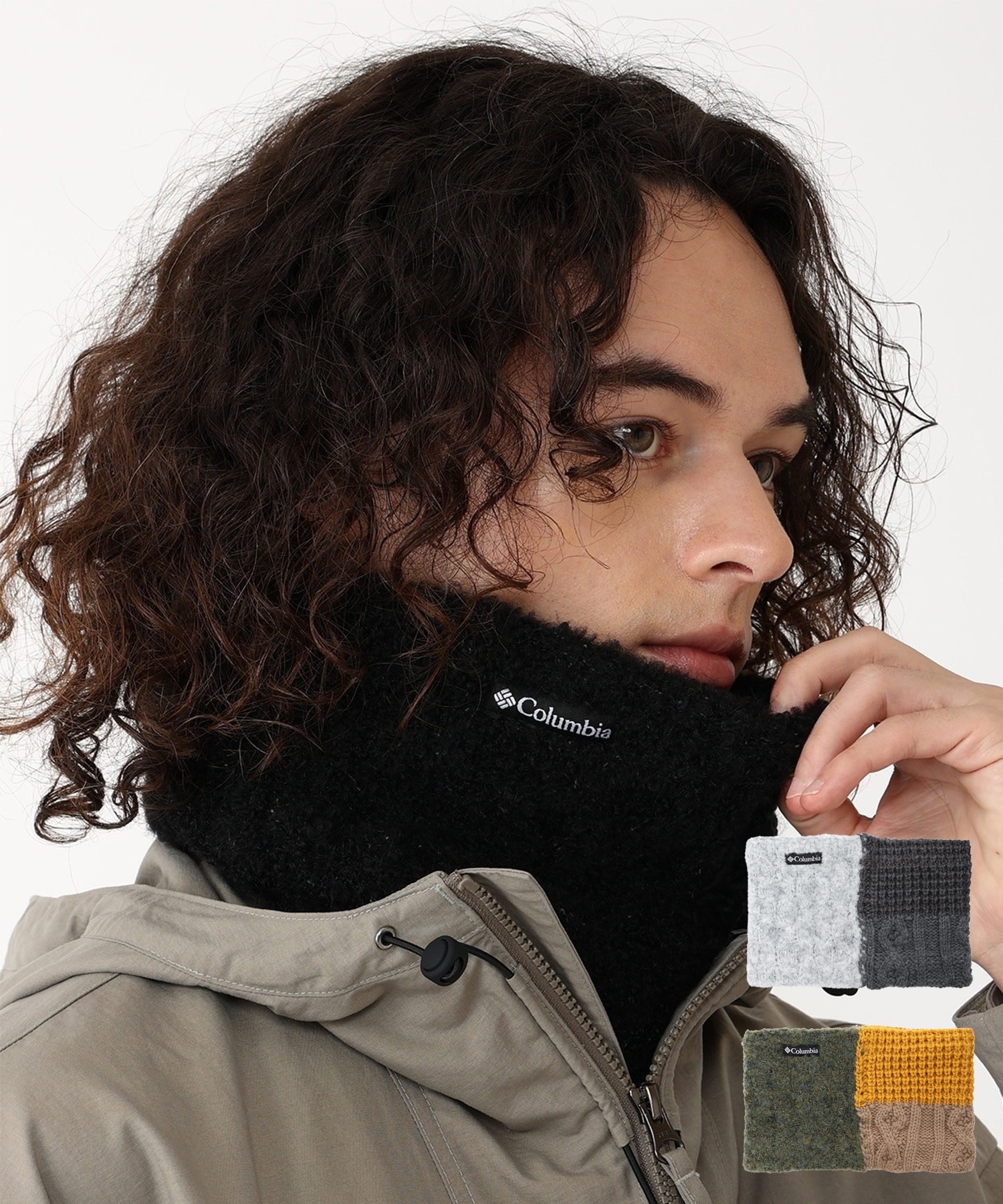 Columbia コロンビア ネックウォーマー マフラー 軽量 保温 防寒