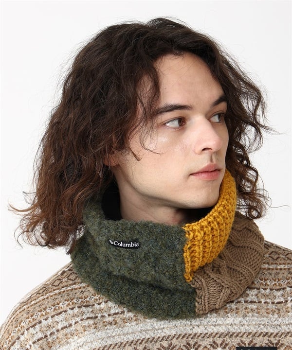 Columbia コロンビア ネックウォーマー マフラー 軽量 保温 防寒 ダイアモンドダスト ネックゲイター Diamond Dust Neck Gaiter PU2343