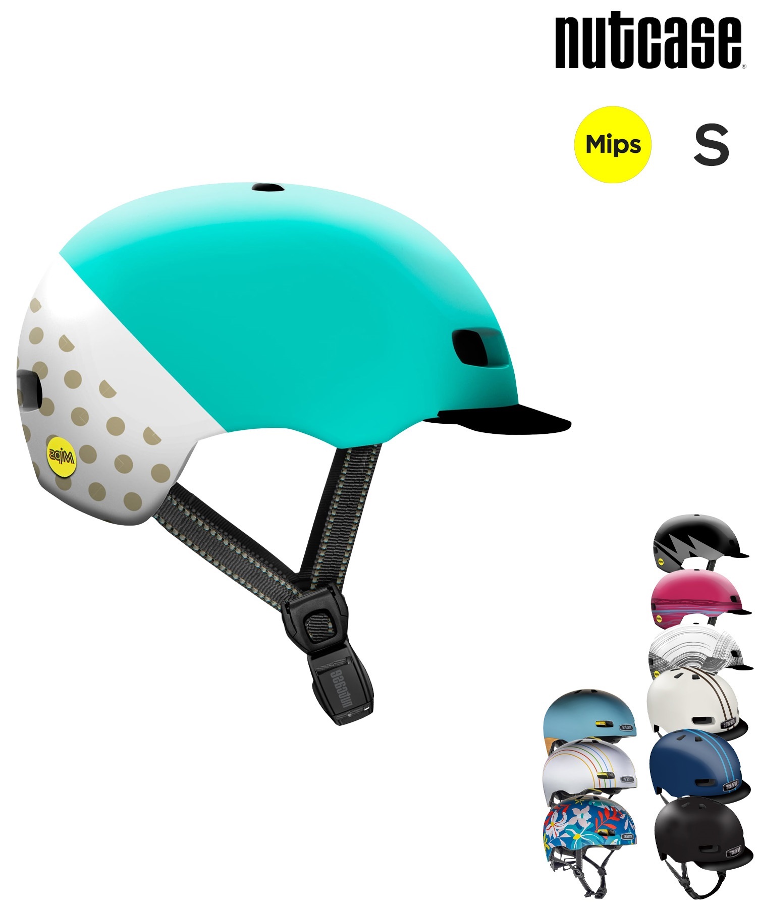 NUTCASE ナットケース ヘルメット キッズ STREET ムラサキスポーツ(TFANY-S)