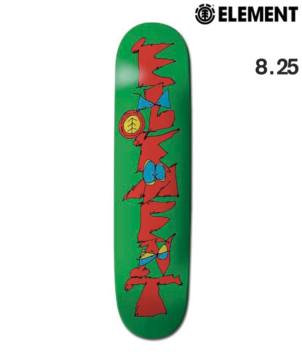 ELEMENT エレメント スケートボード デッキ 8.25inch STACKS ELEMENT ムラサキスポーツ