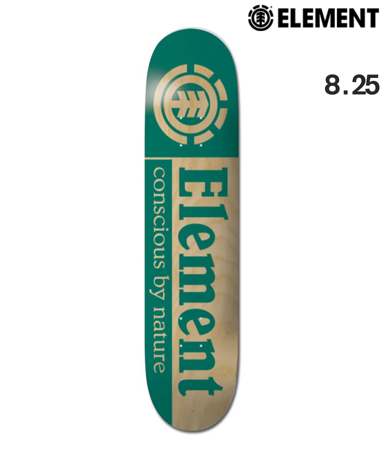 ELEMENT エレメント スケートボード デッキ 8.25inch SECTION CBN ムラサキスポーツ(EM-8.25inch)