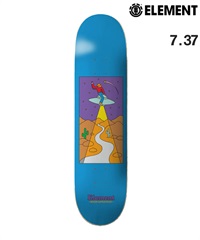 旧モデル ELEMENT エレメント スケートボード キッズ デッキ 7.37inch ALCALA APPLEYARD ムラサキスポーツ