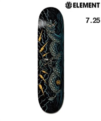 旧モデル ELEMENT エレメント スケートボード キッズ デッキ 7.25inchTIMBER RIDING THE MONSTER ムラサキスポーツ