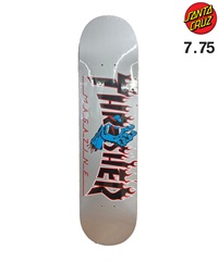 旧モデル SANTA CRUZ サンタクルーズ スケートボード デッキ 7.75inch SMU XTHRASHER SCRMNG FLAM ムラサキスポーツ