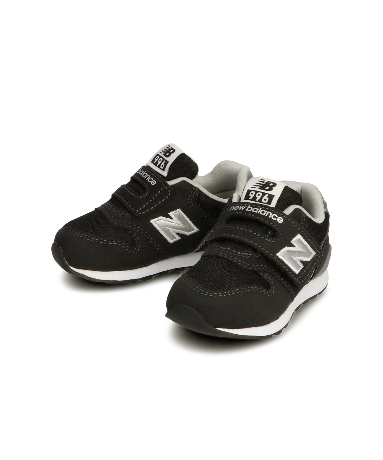 new balance ニューバランス スニーカー キッズ カジュアル マジックテープ 12.0～16.5cm IZ996BK3(BK3-12.0cm)