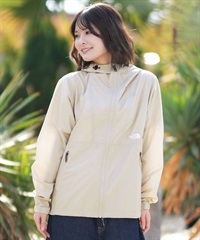 THE NORTH FACE ザ・ノース・フェイス ナイロン ジャケット レディース 撥水 ワンポイント ロゴ COMPACT JACKET NPW72530(FI-S)