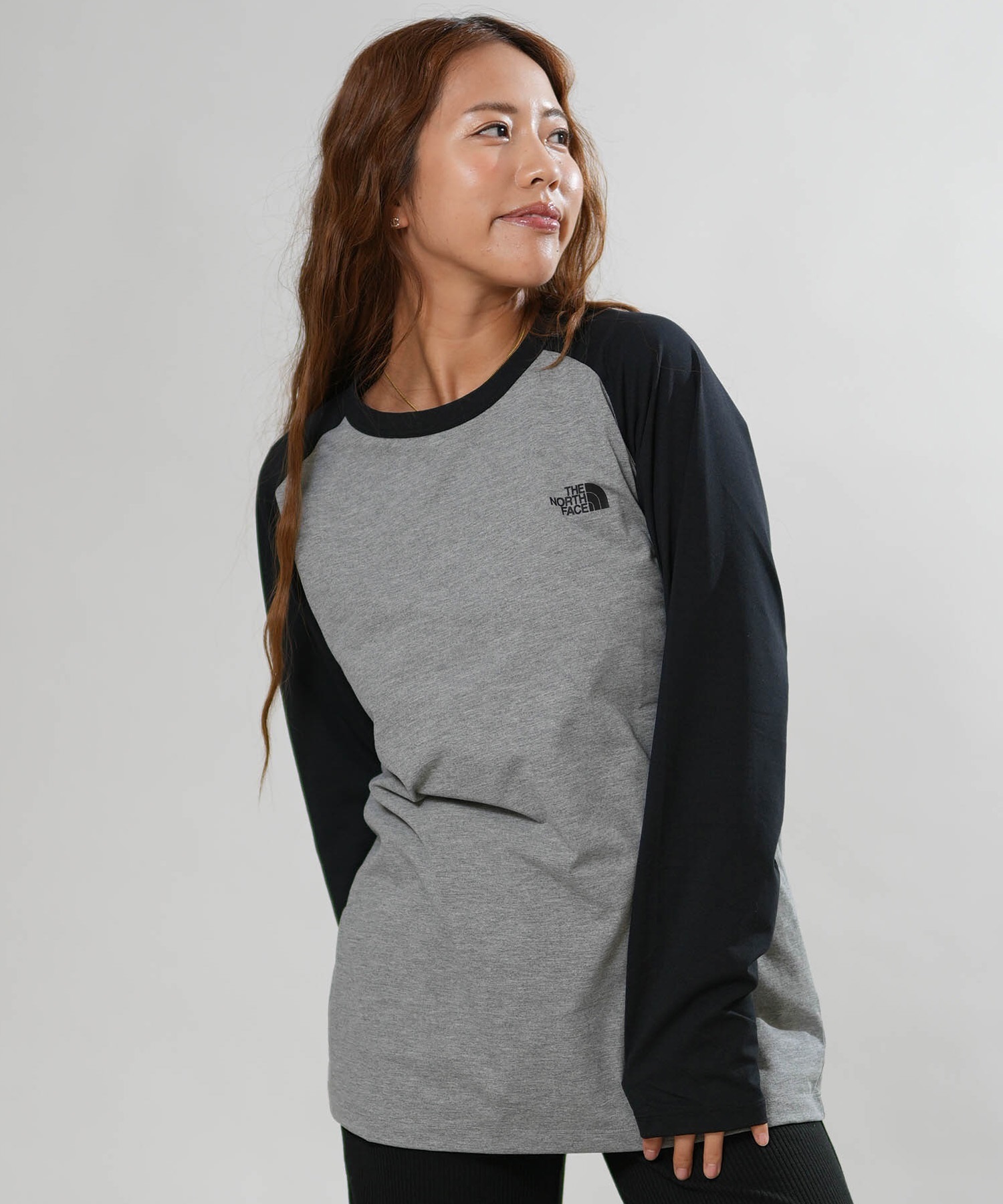 THE NORTH FACE ザ・ノース・フェイス 長袖 Tシャツ ロンT レディース ラグラン ロングスリーブイーエスベースボールティー NT82591(ZK-S)