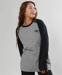 THE NORTH FACE ザ・ノース・フェイス 長袖 Tシャツ ロンT レディース ラグラン ロングスリーブイーエスベースボールティー NT82591(ZK-S)