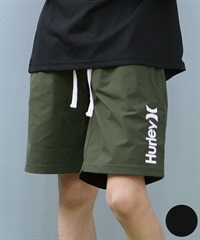 Hurley ハーレー 水着 海パン トランクス サーフパンツ キッズ ジュニア 子供 ロゴ シンプル BBS2200002(BLK-130cm)