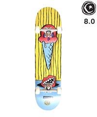 FOUNDATION ファンデーション スケートボード 8.0inch コンプリート GLICK ICE CREAM DREAMS ムラサキスポーツ