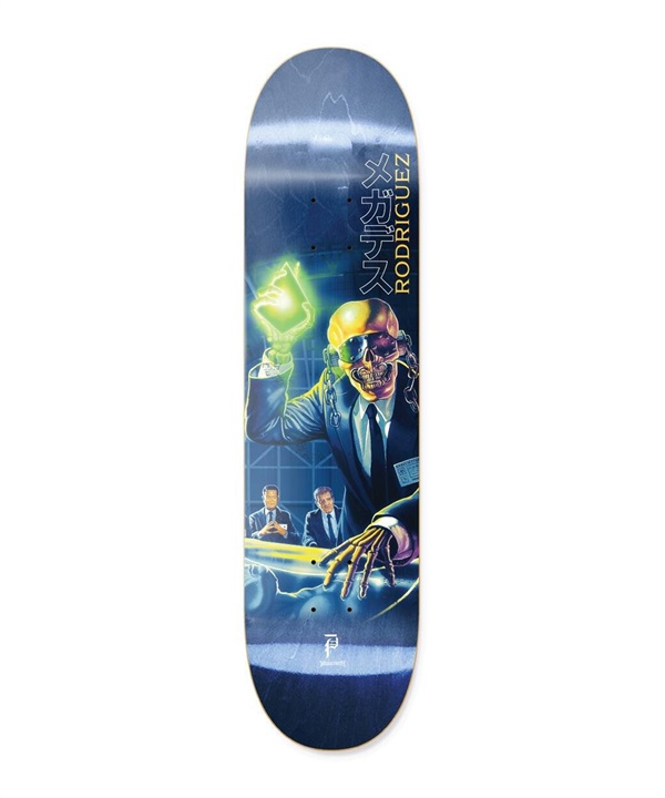 旧モデル PRIMITIVE プリミティブ スケートボード デッキ 8.0inch PXM RODRIGUEZ REST IN PEA