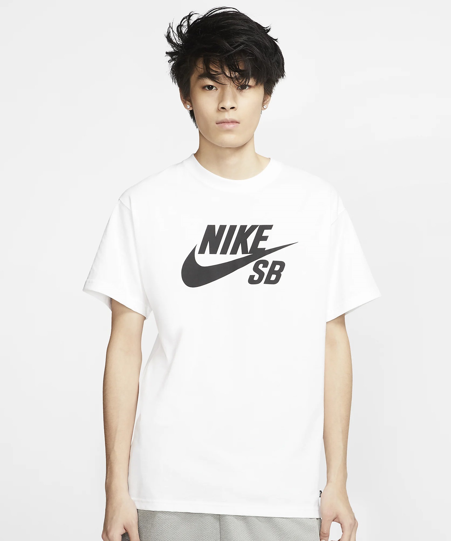 NIKE SB ナイキエスビー 半袖 Tシャツ メンズ ロゴ スケートボード Tシャツ CV7540-100(100-M)