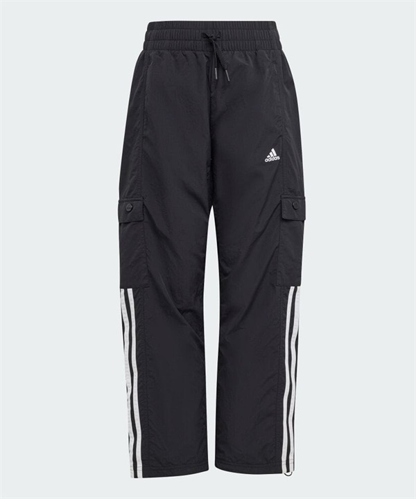 adidas アディダス ロングパンツ キッズ ロンパン U JAM ウーブン カーゴパンツ JUD54