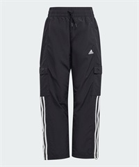 adidas アディダス ロングパンツ キッズ ロンパン U JAM ウーブン カーゴパンツ JUD54