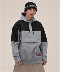 【早期購入/店頭受取対象外】ANTHEM アンセム スノーボード ウェア ジャケット ユニセックス SHOULDER PATCH 25-26モデル LL C14(BLGRY-S)
