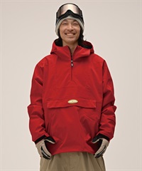 【早期購入/店頭受取対象外】ANTHEM アンセム スノーボード ウェア ジャケット ユニセックス OVAL CAPTURED 25-26モデル LL C14(RED-S)