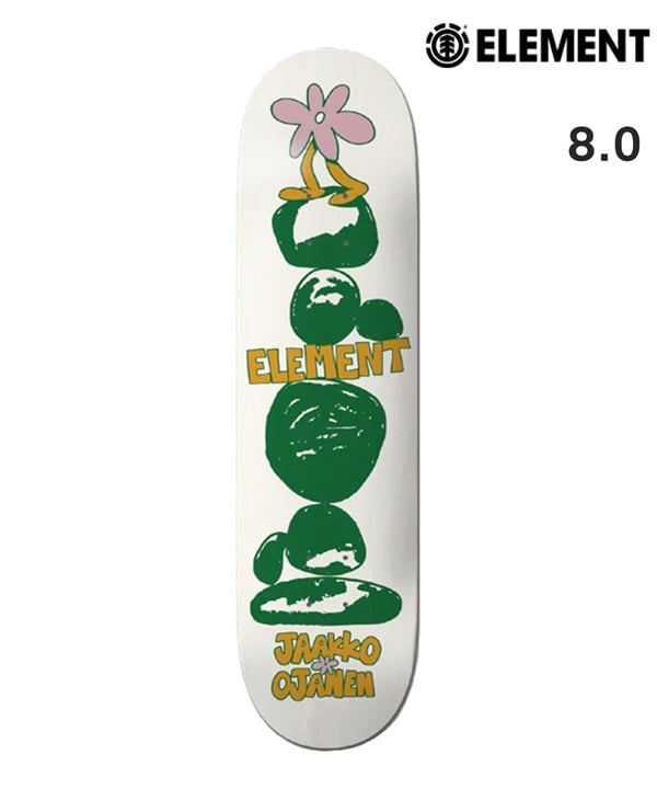 ELEMENT エレメント スケートボード デッキ FREE JAAKKO OJANEN  8inch BE027-003 ムラサキスポーツ