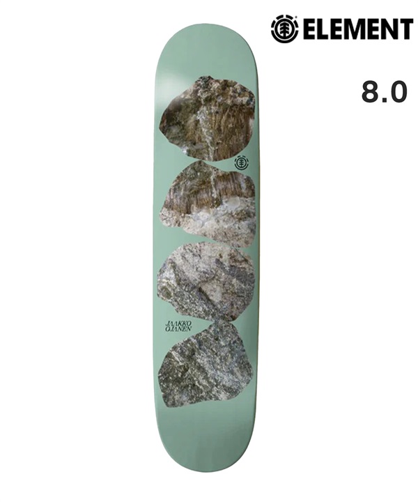 ELEMENT エレメント スケートボード デッキ STACK JAAKKO OJANEN  8inch BE027-032 ムラサキスポーツ