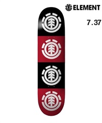 ELEMENT エレメント スケートボード デッキ キッズ 7.37inch SECTION ムラサキスポーツ