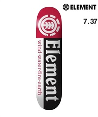 ELEMENT エレメント スケートボード デッキ キッズ 7.37inch SECTION 1 ムラサキスポーツ