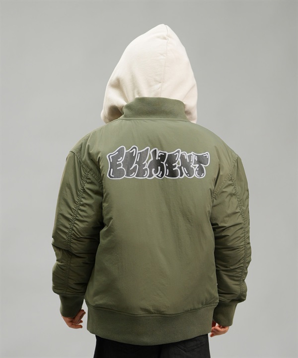 ELEMENT エレメント ジャケット キッズ ミリタリージャケット DULCEY SOLID TAG JACKET YOUTH BE026-773