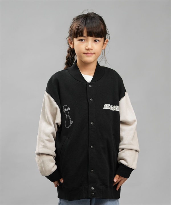 ELEMENT エレメント ジャケット キッズ スタジャン STADIUM YOUTH スウェット ジャケット BE026-021