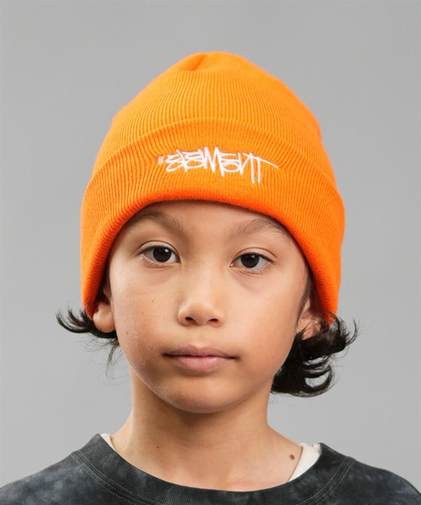 ELEMENT エレメント ビーニー キッズ ニット帽 帽子 ロゴ 2WAY SPORT BEANIE YOUTH BE026-924