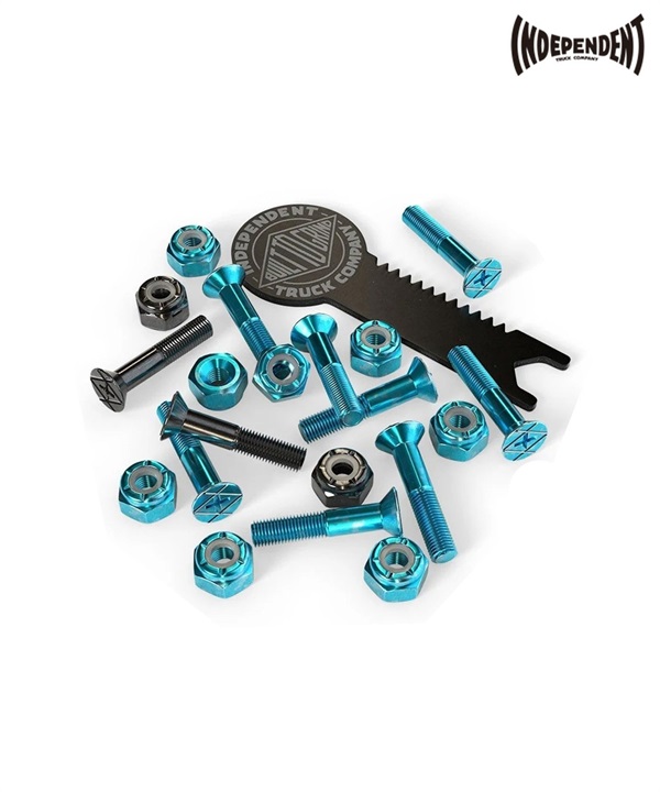 INDEPENDENT インディペンデント スケートボード パーツ ハードウェア TOOL付き 1"+ ムラサキスポーツ 初心者