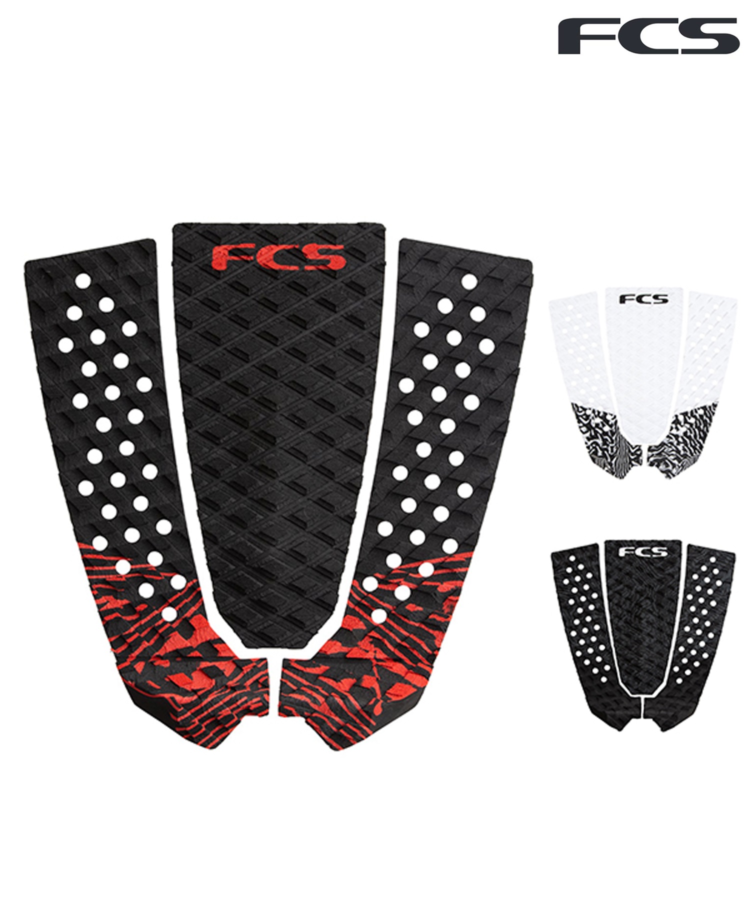 FCS エフシーエス Filipe Toledo Traction フィリペ トレド サーフィン デッキパッド ムラサキスポーツ(CHA-ONESIZE)