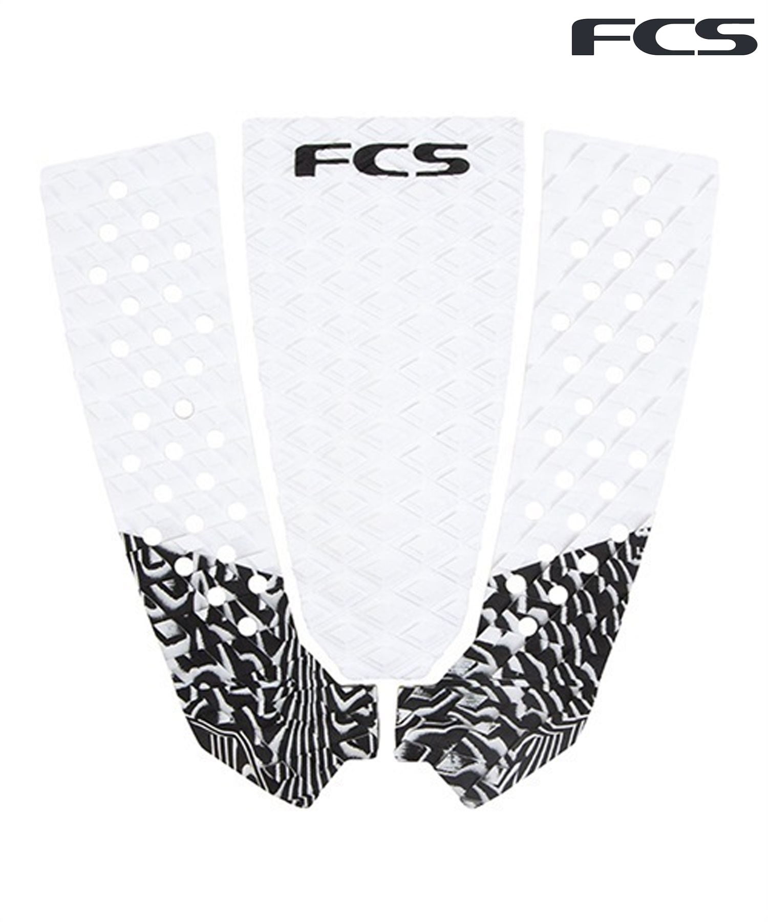 FCS エフシーエス Filipe Toledo Traction フィリペ トレド サーフィン デッキパッド ムラサキスポーツ(WHT-ONESIZE)