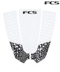 FCS エフシーエス Filipe Toledo Traction フィリペ トレド サーフィン デッキパッド ムラサキスポーツ(WHT-ONESIZE)