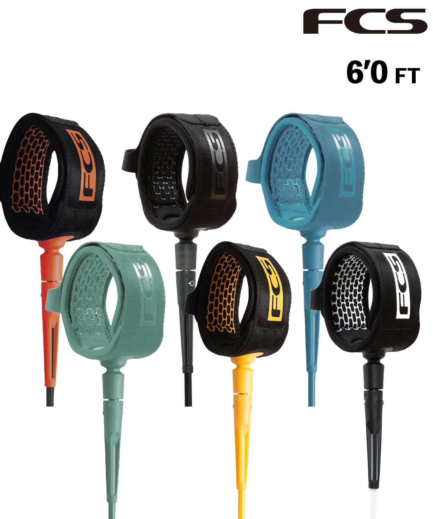 新品未使用　Boost Fin (フィンリーシュ・FCSアダプター付き) FCS エフシーエス ESSENTIAL LEASH ALL ROUND 6feet エッセンシャル