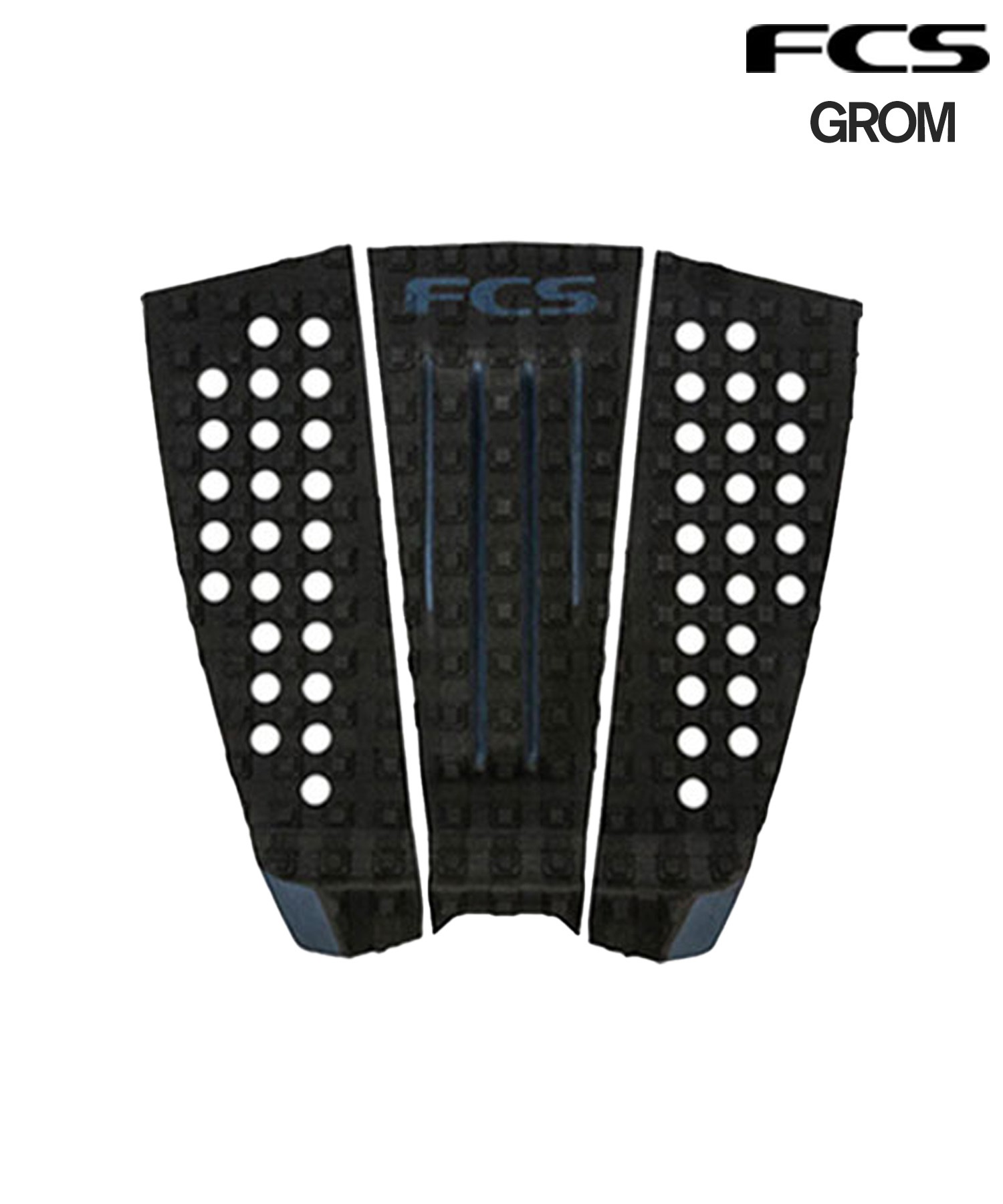 FCS エフシーエス DPD JULIAN GROM  ショートボード FJWG4 サーフィン デッキパッド  キッズ ショートボード用 ムラサキスポーツ(BK/CH-ONE)
