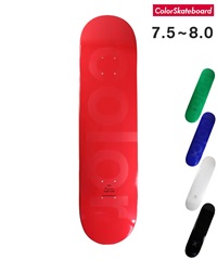 ColorSkateboard カラースケートボード デッキ 7.75～8.0inch COLOR DECK ムラサキスポーツ(RD-7.5inch)