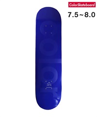 ColorSkateboard カラースケートボード デッキ 7.75～8.0inch COLOR DECK ムラサキスポーツ(BL-7.5inch)