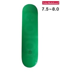 ColorSkateboard カラースケートボード デッキ 7.75～8.0inch COLOR DECK ムラサキスポーツ(GR-7.5inch)