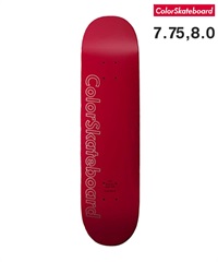 ColorSkateboard カラースケートボード デッキ 7.75～8.0inch COLOR PS LTD ムラサキスポーツ(RD-8inch)