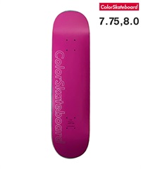 ColorSkateboard カラースケートボード デッキ 7.75～8.0inch COLOR PS LTD ムラサキスポーツ(PK-8inch)