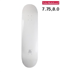 ColorSkateboard カラースケートボード デッキ 7.75～8.0inch COLOR DECK ムラサキスポーツ(WT-7.75inch)