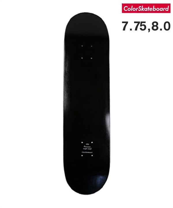 ColorSkateboard カラースケートボード デッキ 7.75～8.0inch COLOR DECK ムラサキスポーツ
