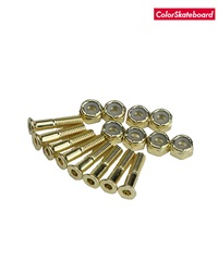 COLOR SKATEBOARDS カラー スケートボード パーツ ボルト ビス 7 8 ALLEN HARDWARE ムラサキスポーツ(GLD-ONE)