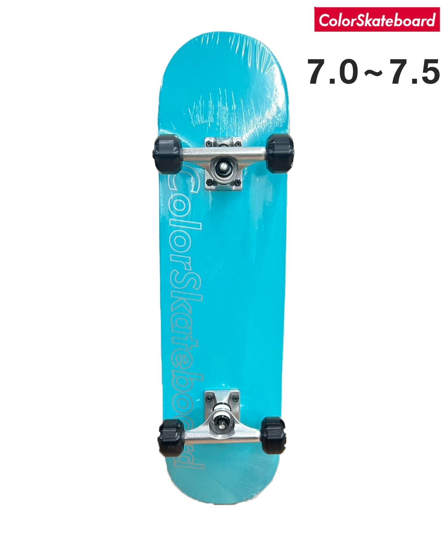 ColorSkateboard カラースケートボード  スケートボード コンプリート PSSTIX COMP KIDS 7.0~7.5inch ムラサキスポーツ(EM-7.37inch)