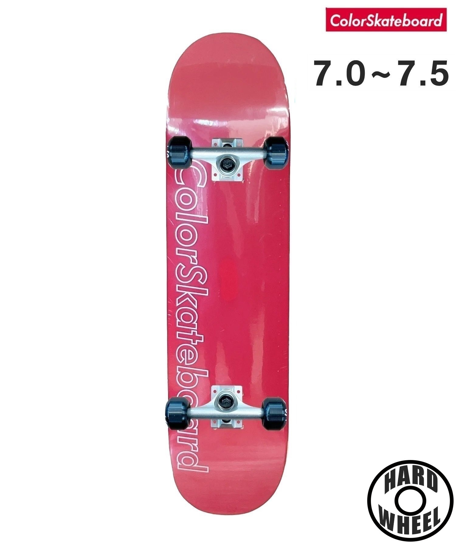ColorSkateboard カラースケートボード  スケートボード コンプリート PSSTIX COMP KIDS 7.0~7.5inch ムラサキスポーツ(RD-7.5inch)